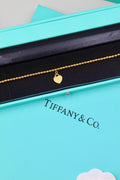 TIFFANY & CO Mini Heart Tag Bead Bracelet