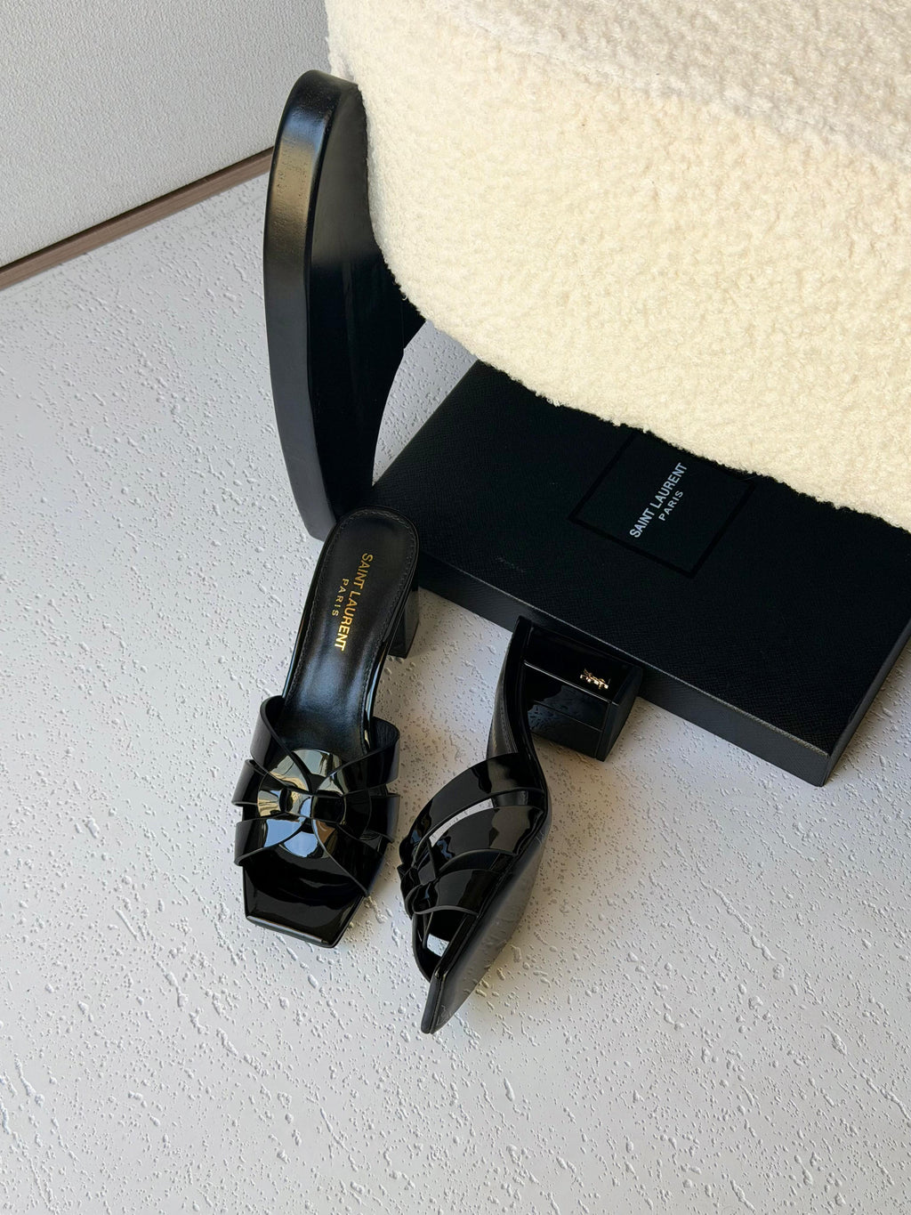 Saint Laurent Tribute Sandals