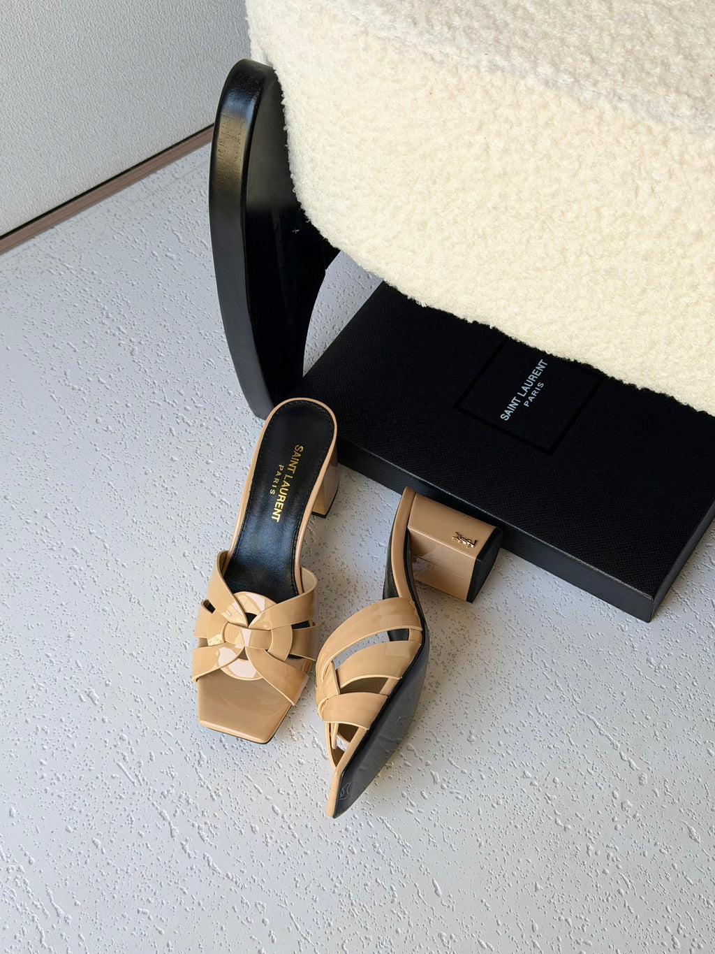 Saint Laurent Tribute Sandals