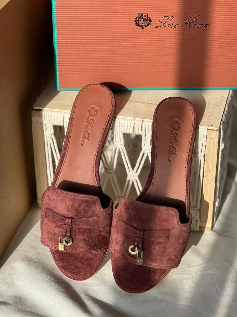 LORO PIANA Summer Charms Sandal