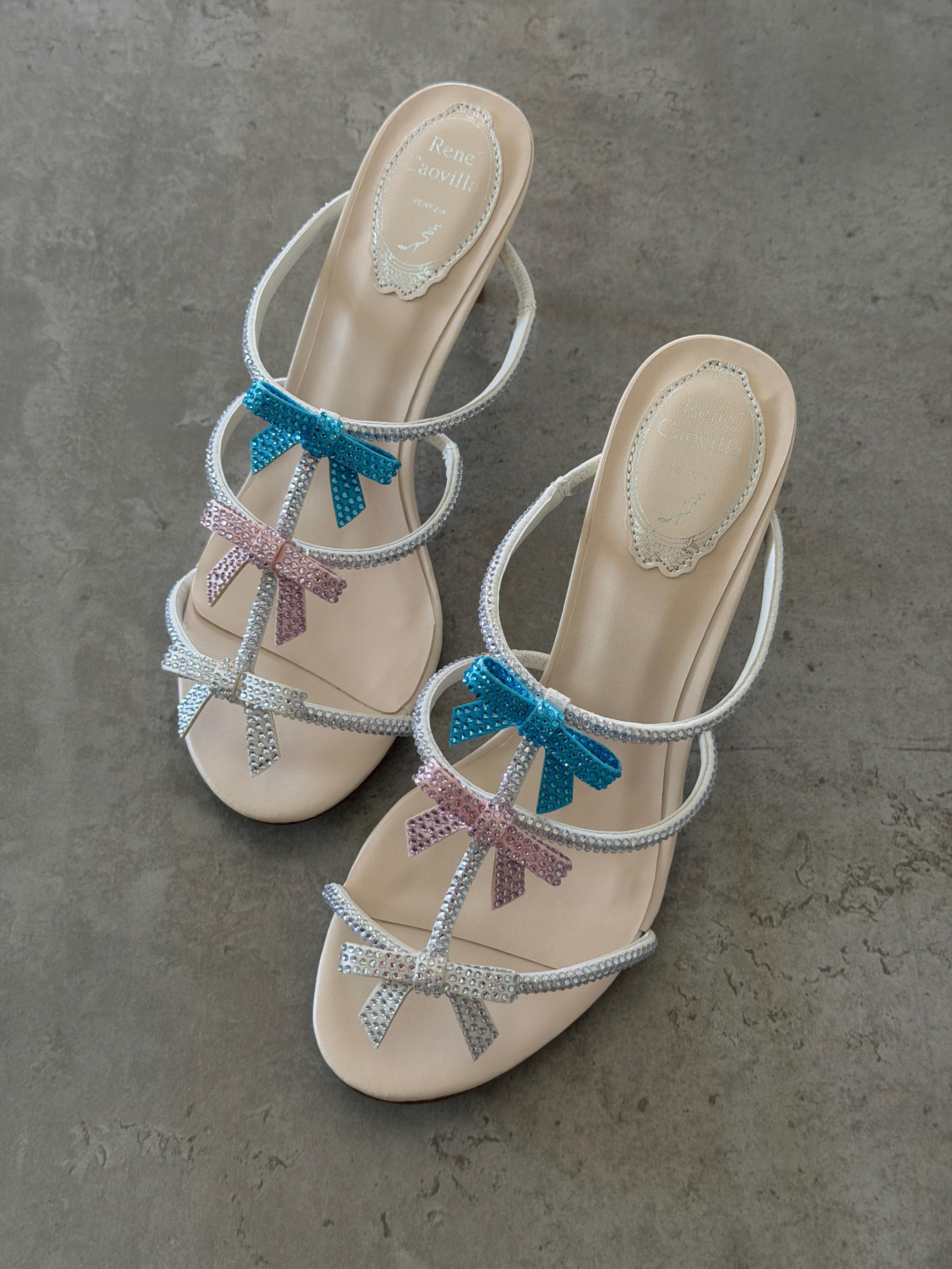 René Caovilla 105mm Caterina Sandals