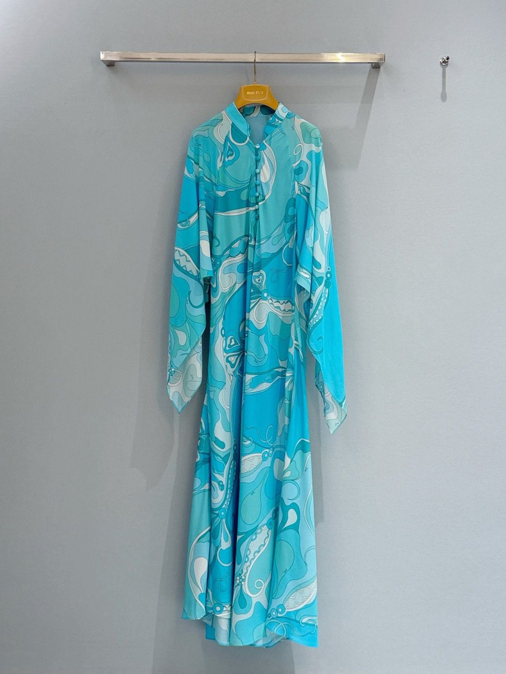 Pucci Multicolour Vivara Printed Kaftan in Silk