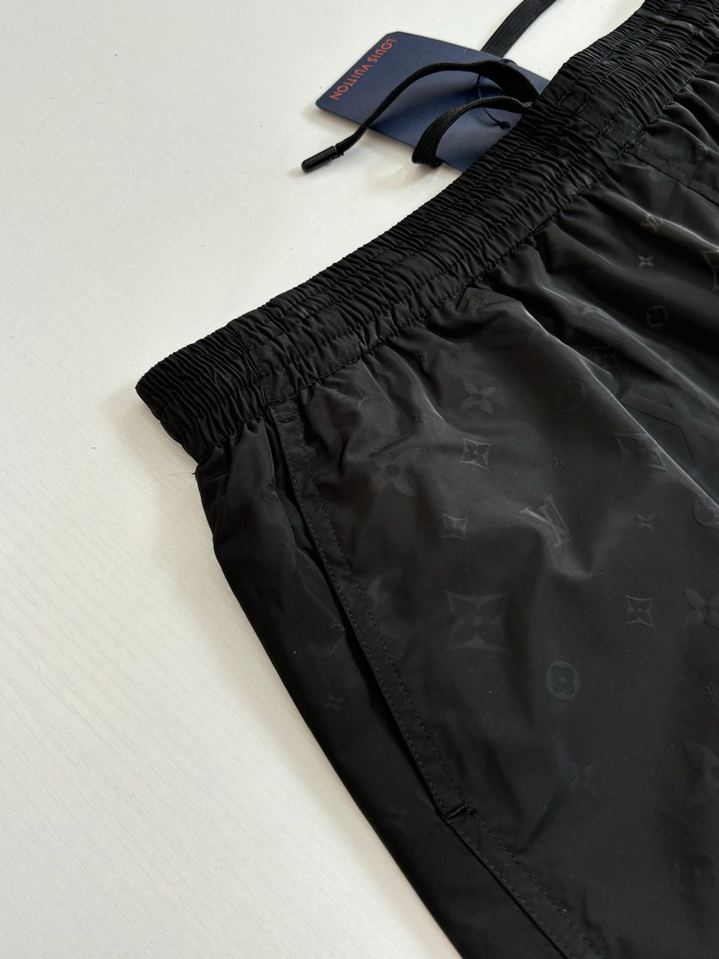Louis Vuitton Monogram Moire Jacquard Silk Shorts