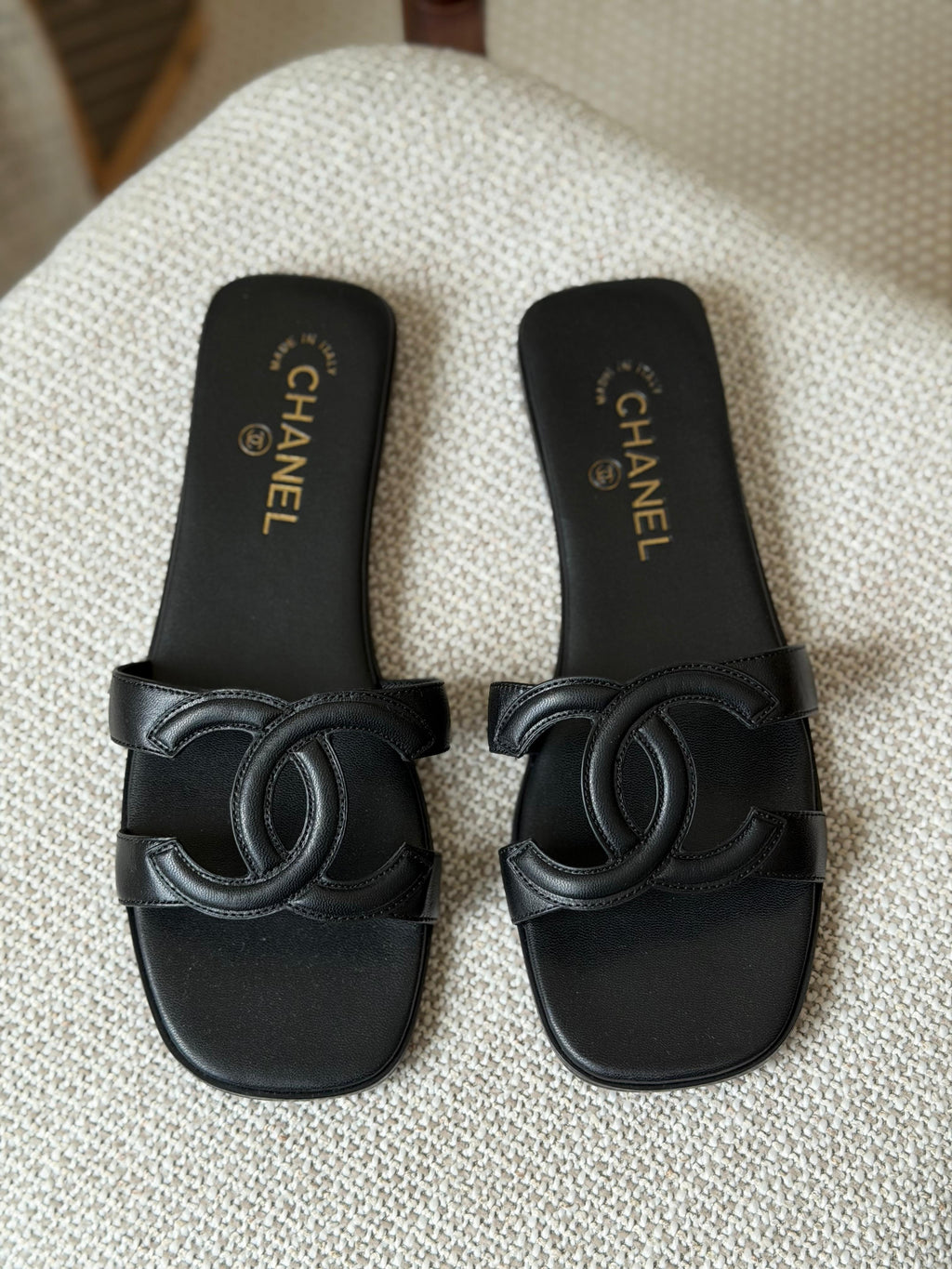 Chanel Laminated Calfskin