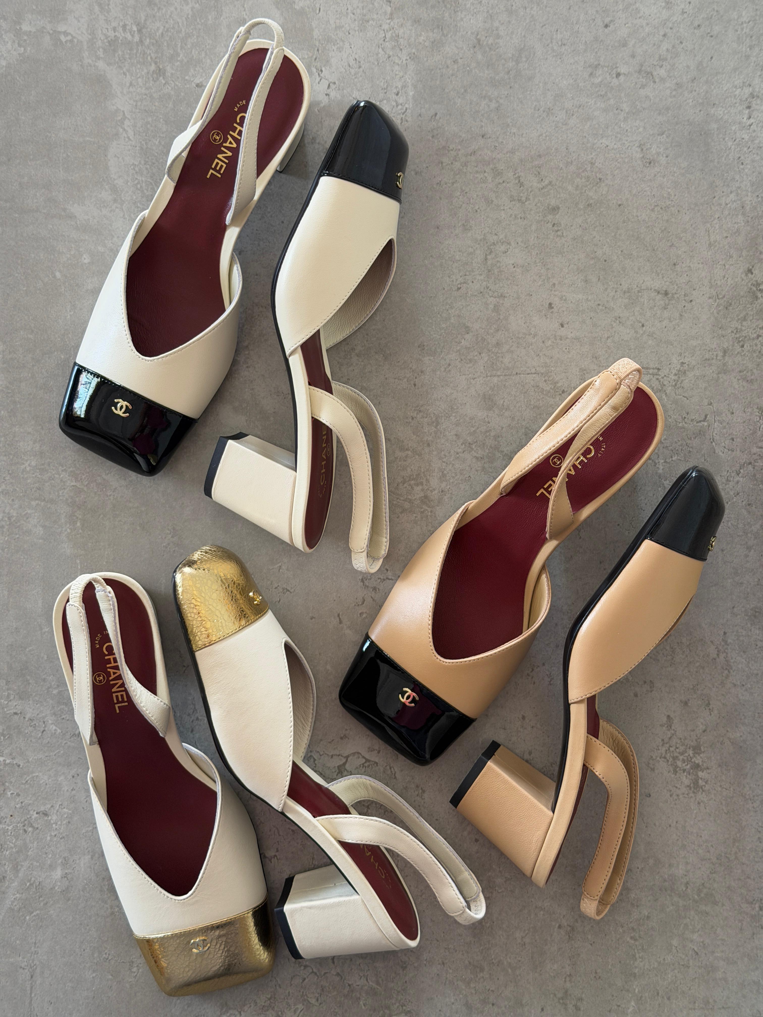 Chanel Slingbacks - Lambskin