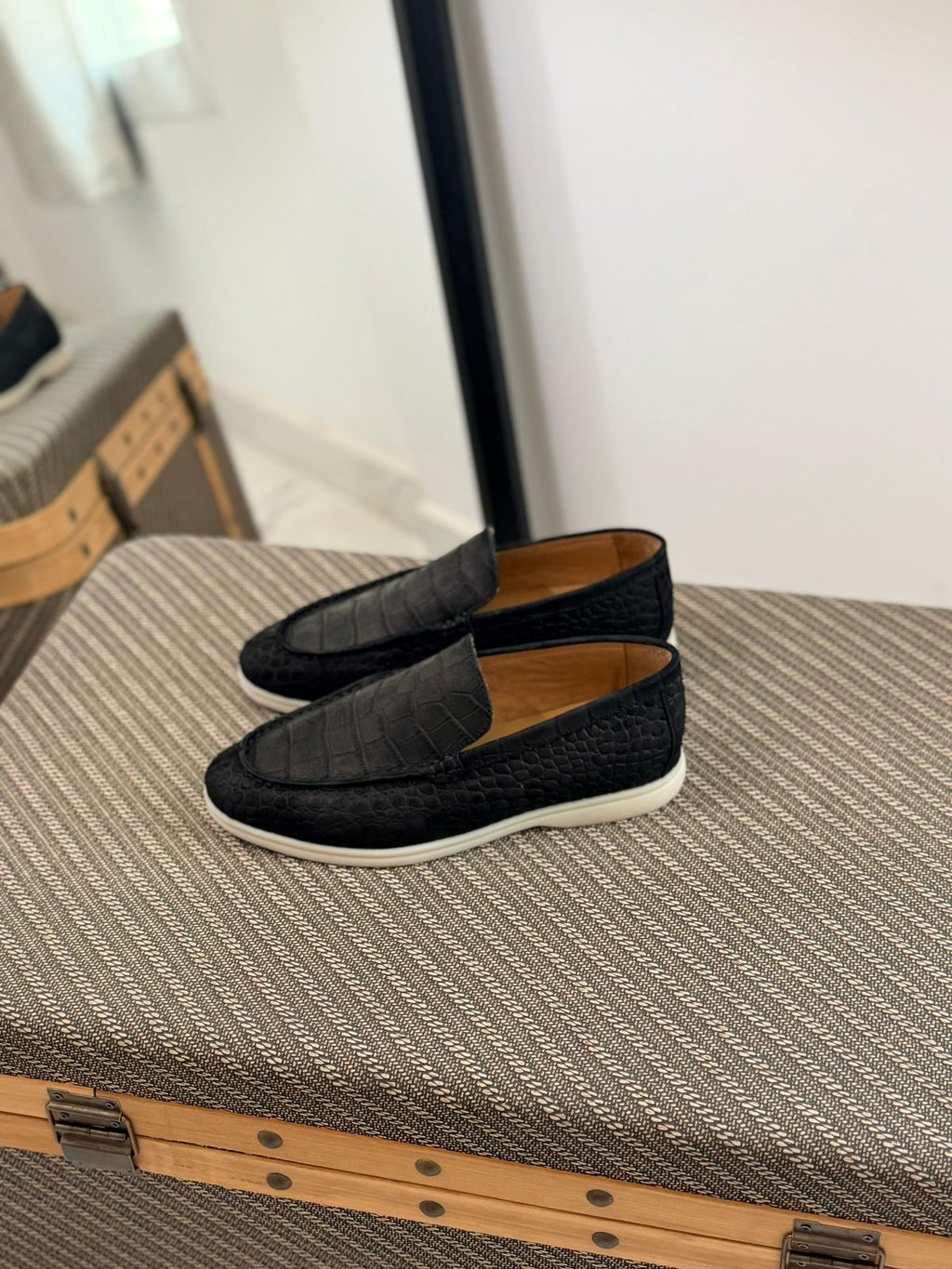 Loro Piana Crocodile Loafer