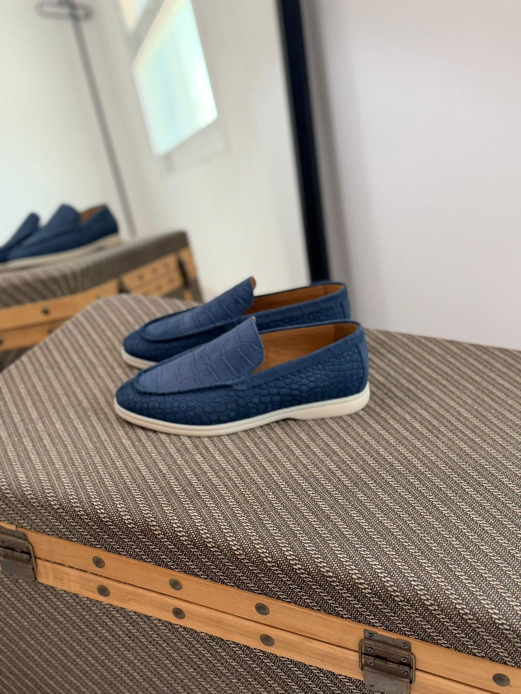 Loro Piana Crocodile Loafer