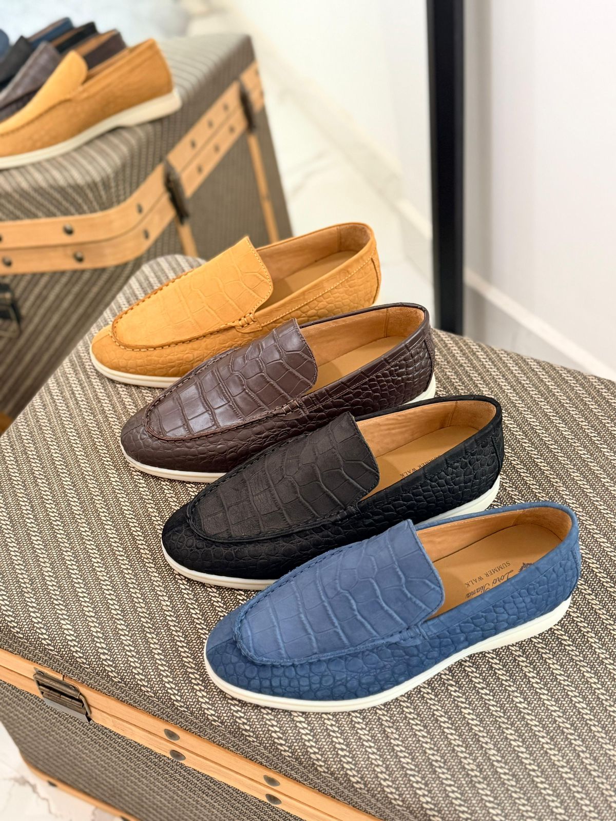 Loro Piana Crocodile Loafer
