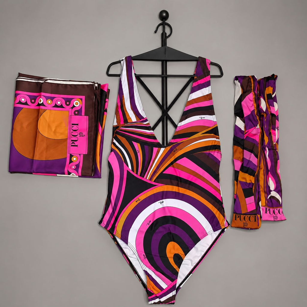 PUCCI Marmo-print Swimsuit