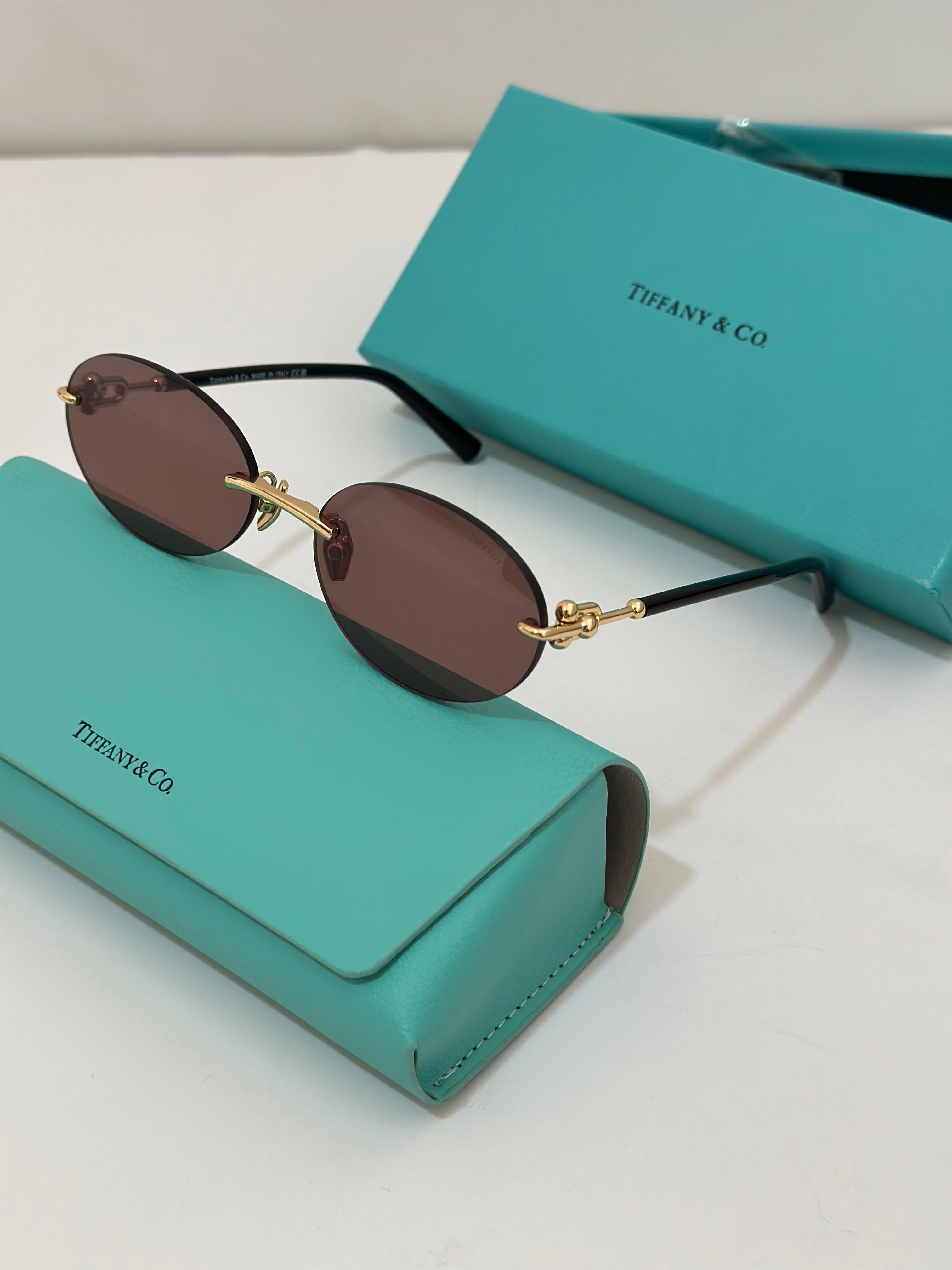 Tiffany & Co Oval Sunglasses