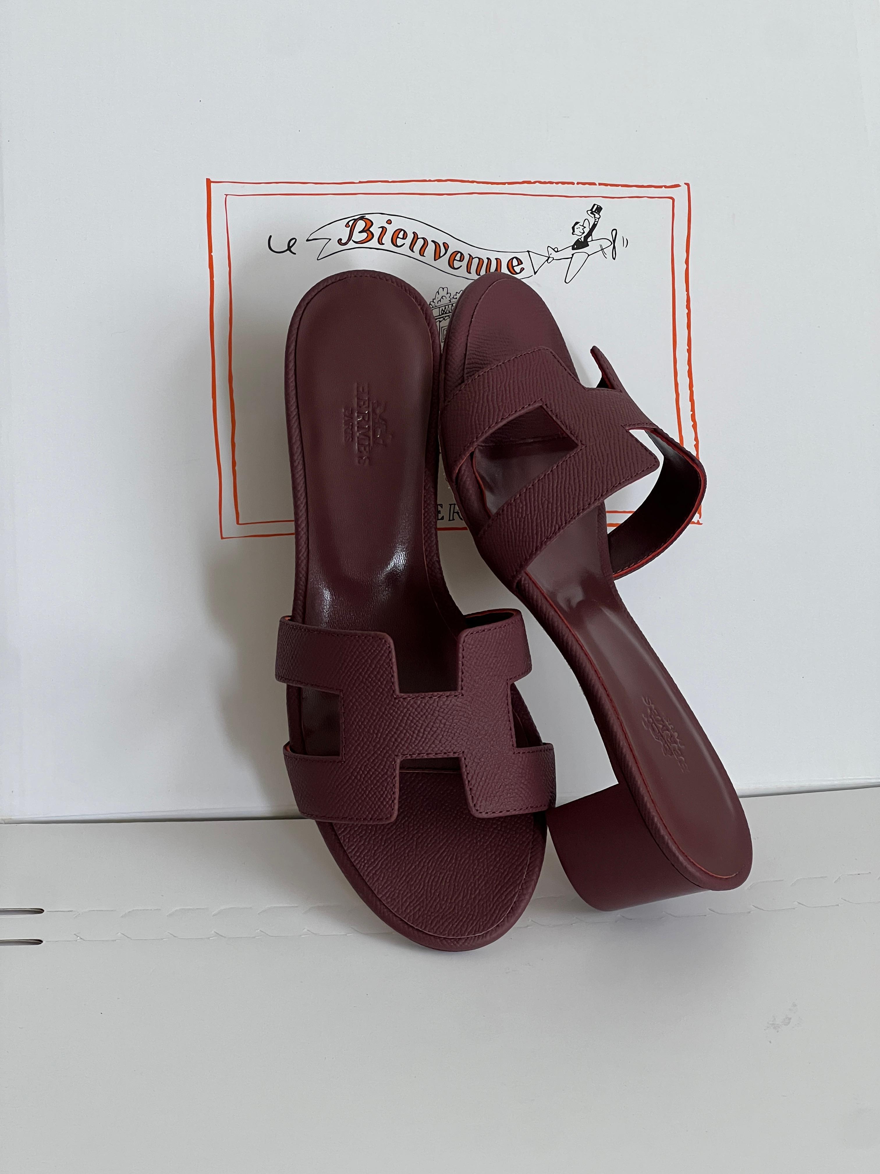 Hermes Oran Sandals