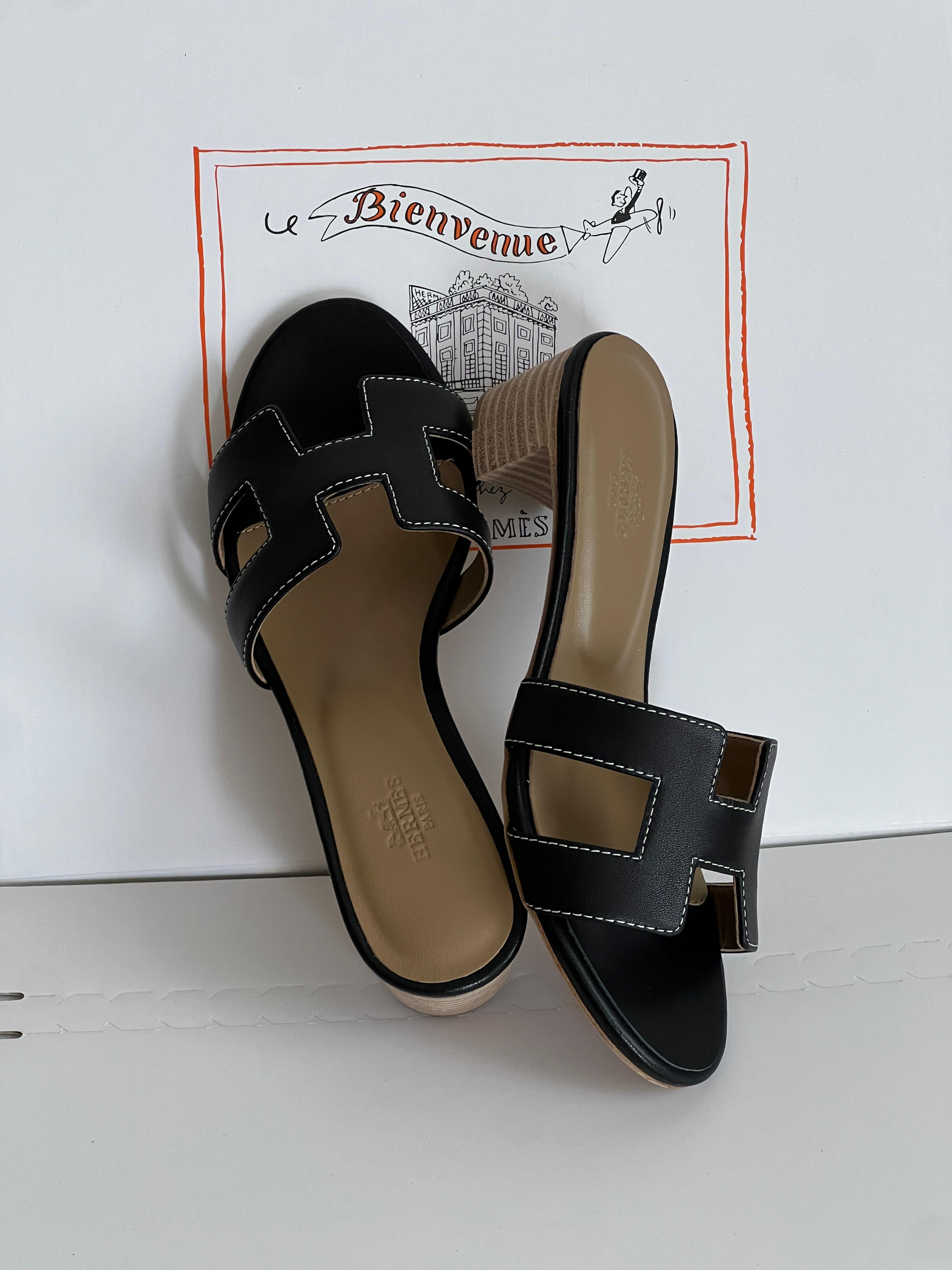 Hermes Oran Sandals