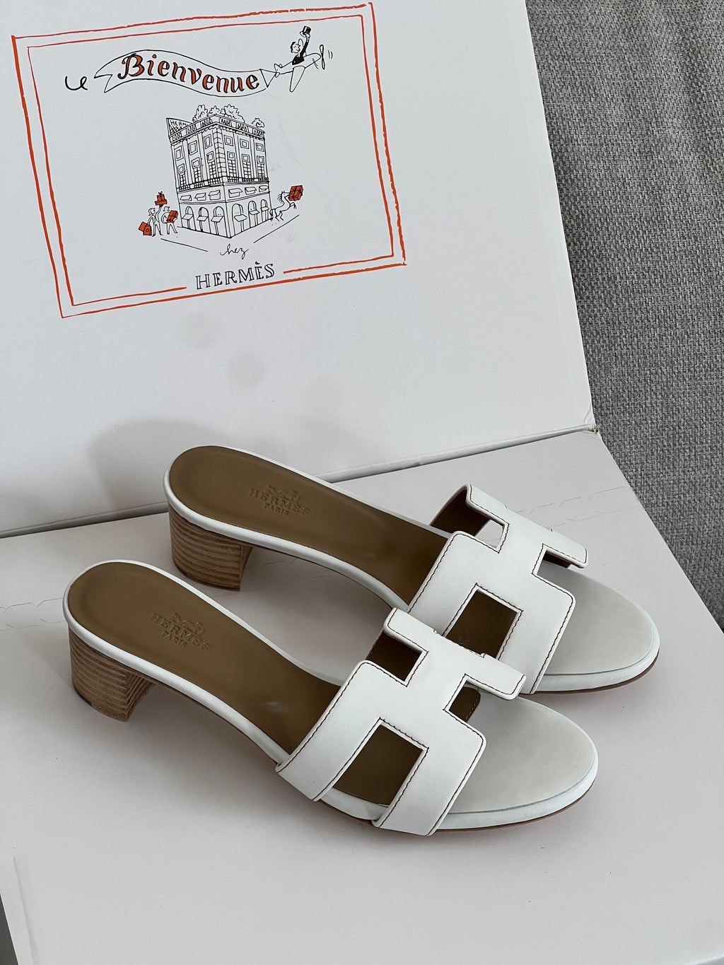 Hermes Oran Sandals