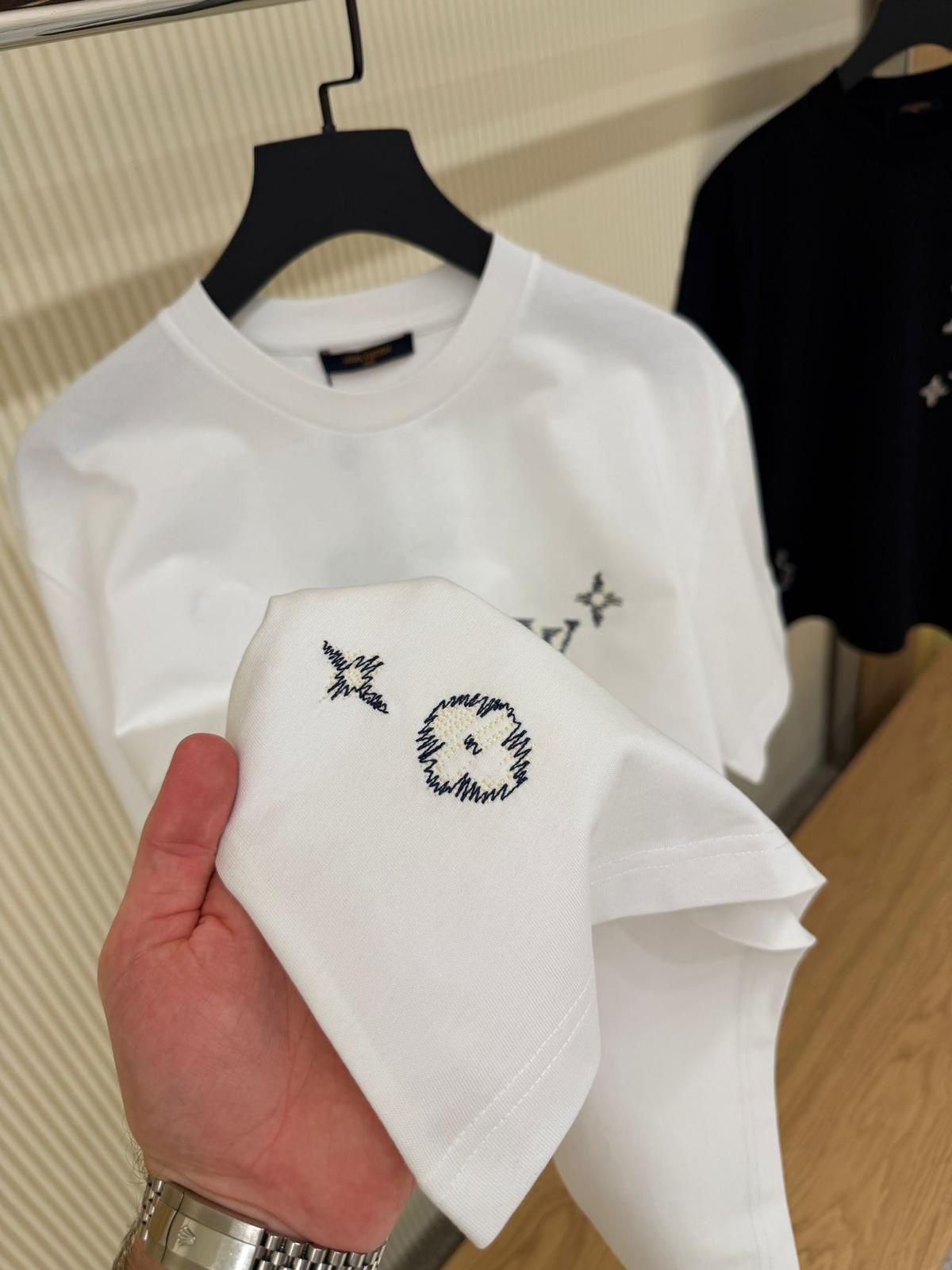 LV Printed Signature T-Shirt