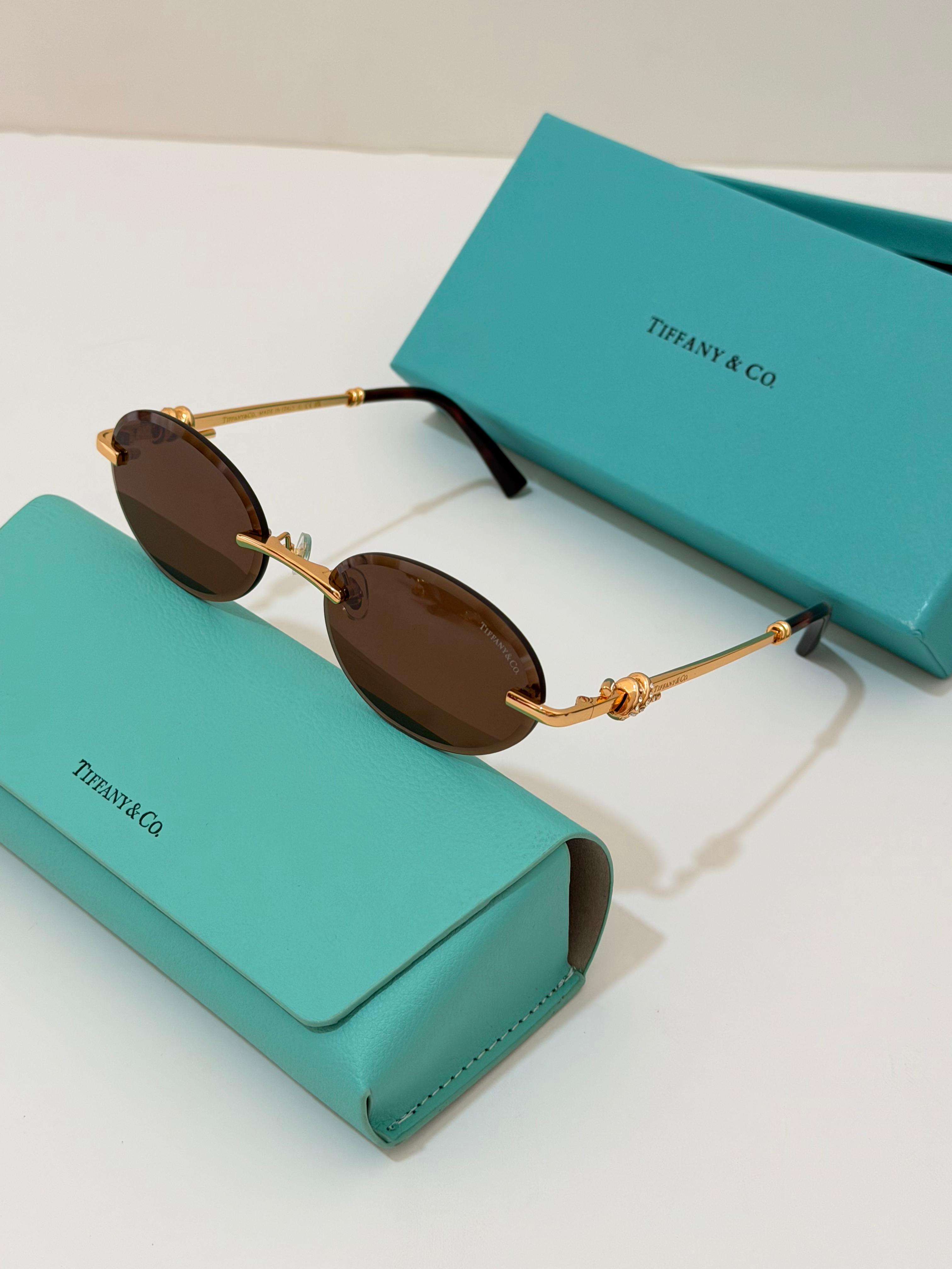 Tiffany & Co Oval Sunglasses
