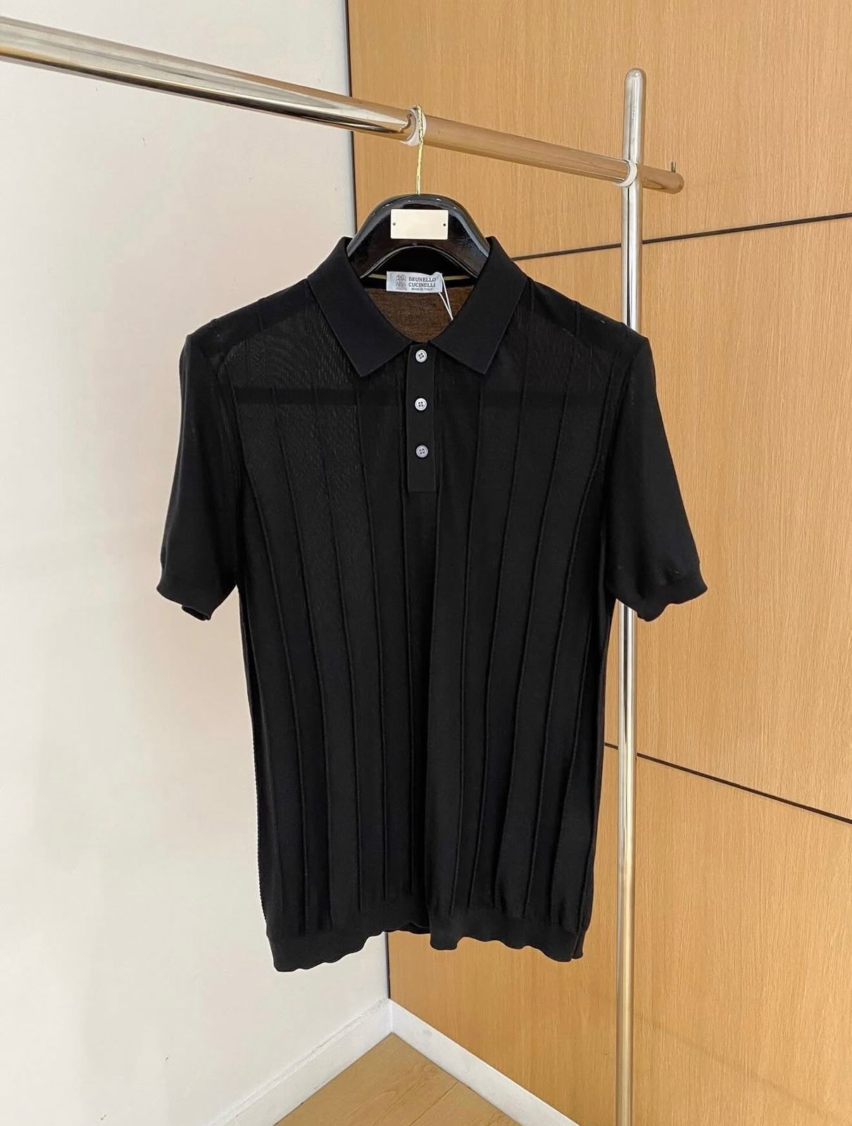 Brunello Cucinelli Knitted Polo Shirt