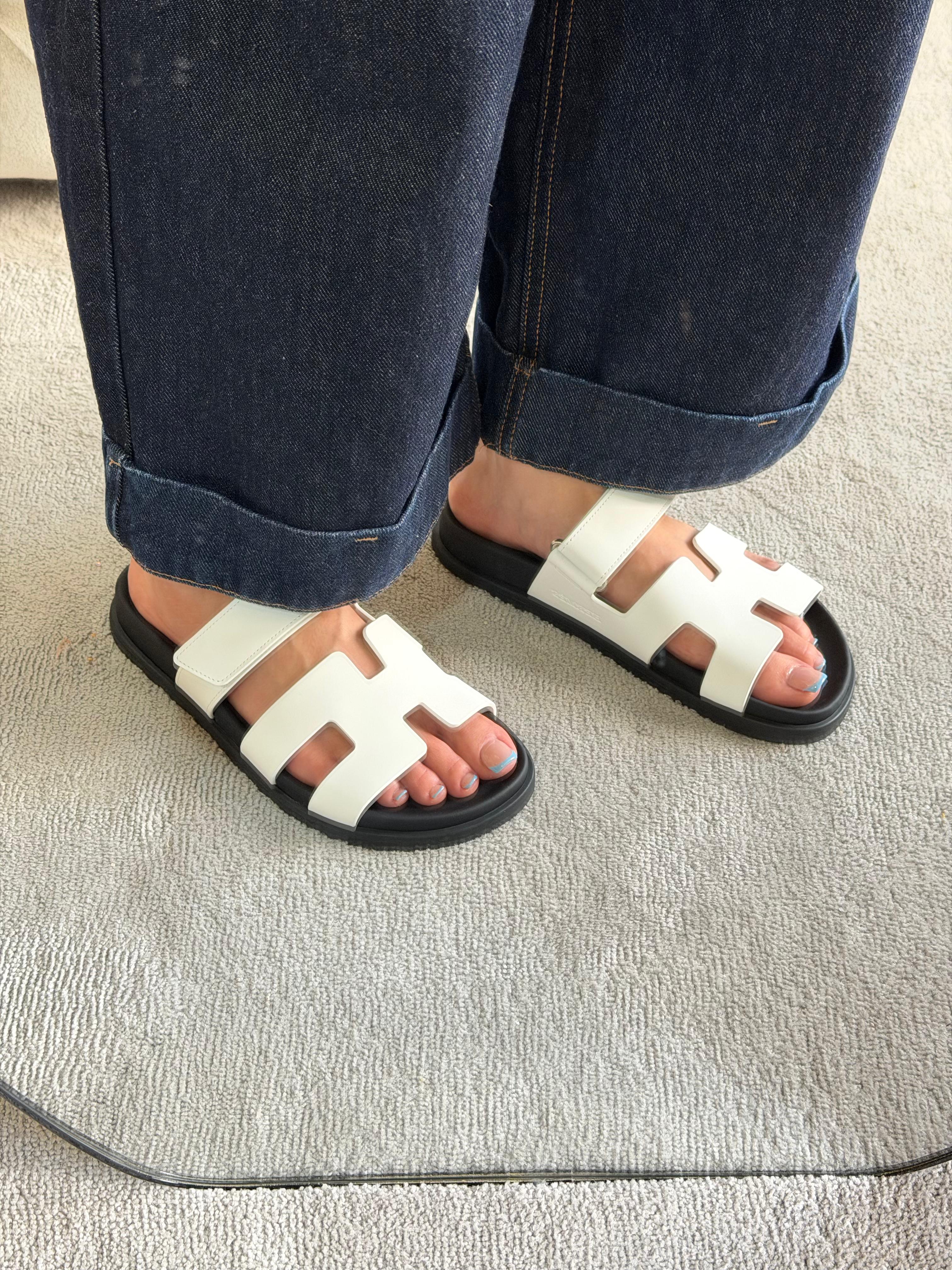 Hermes Chypre sandals