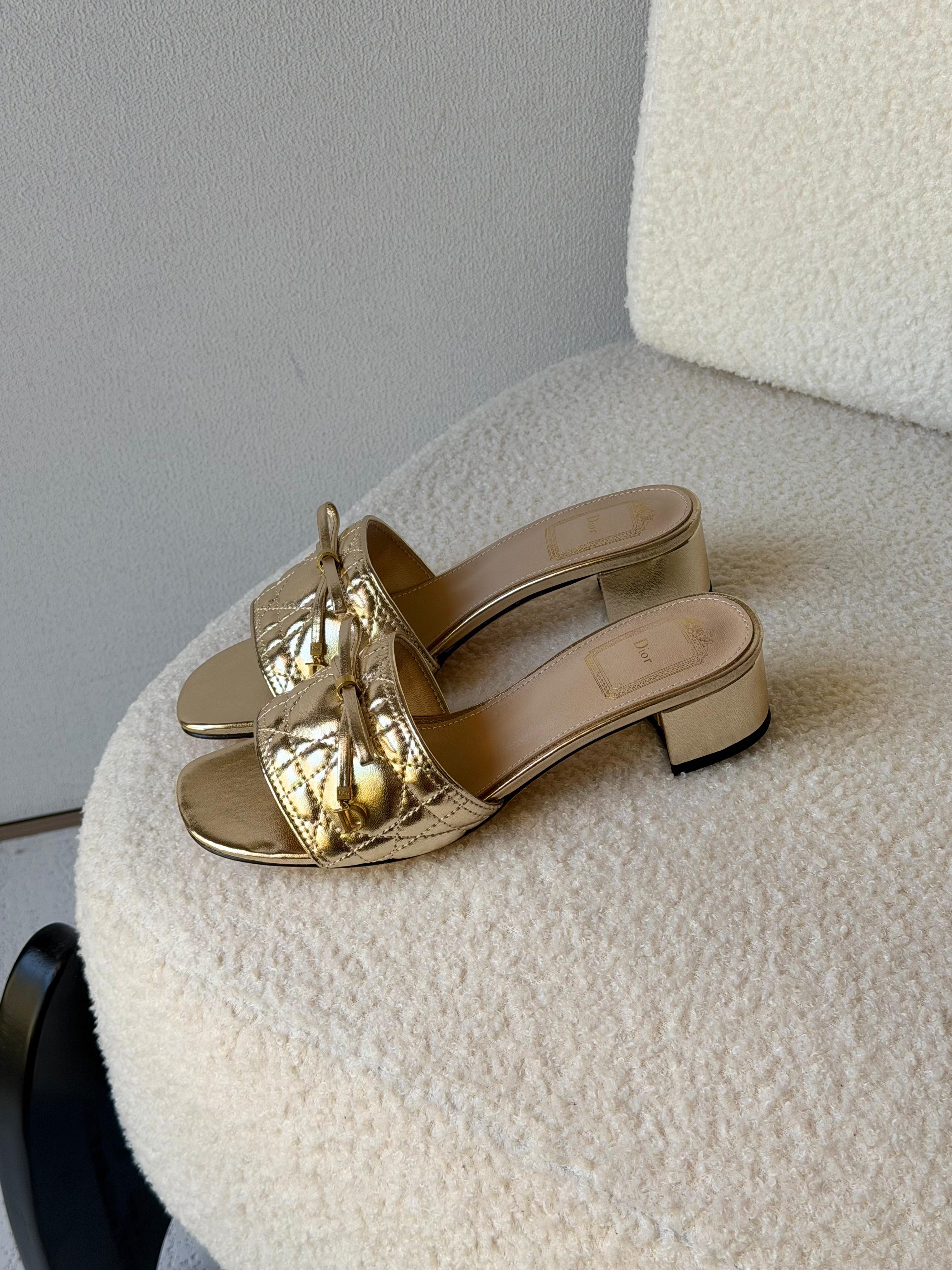 Dior Cannage sandals