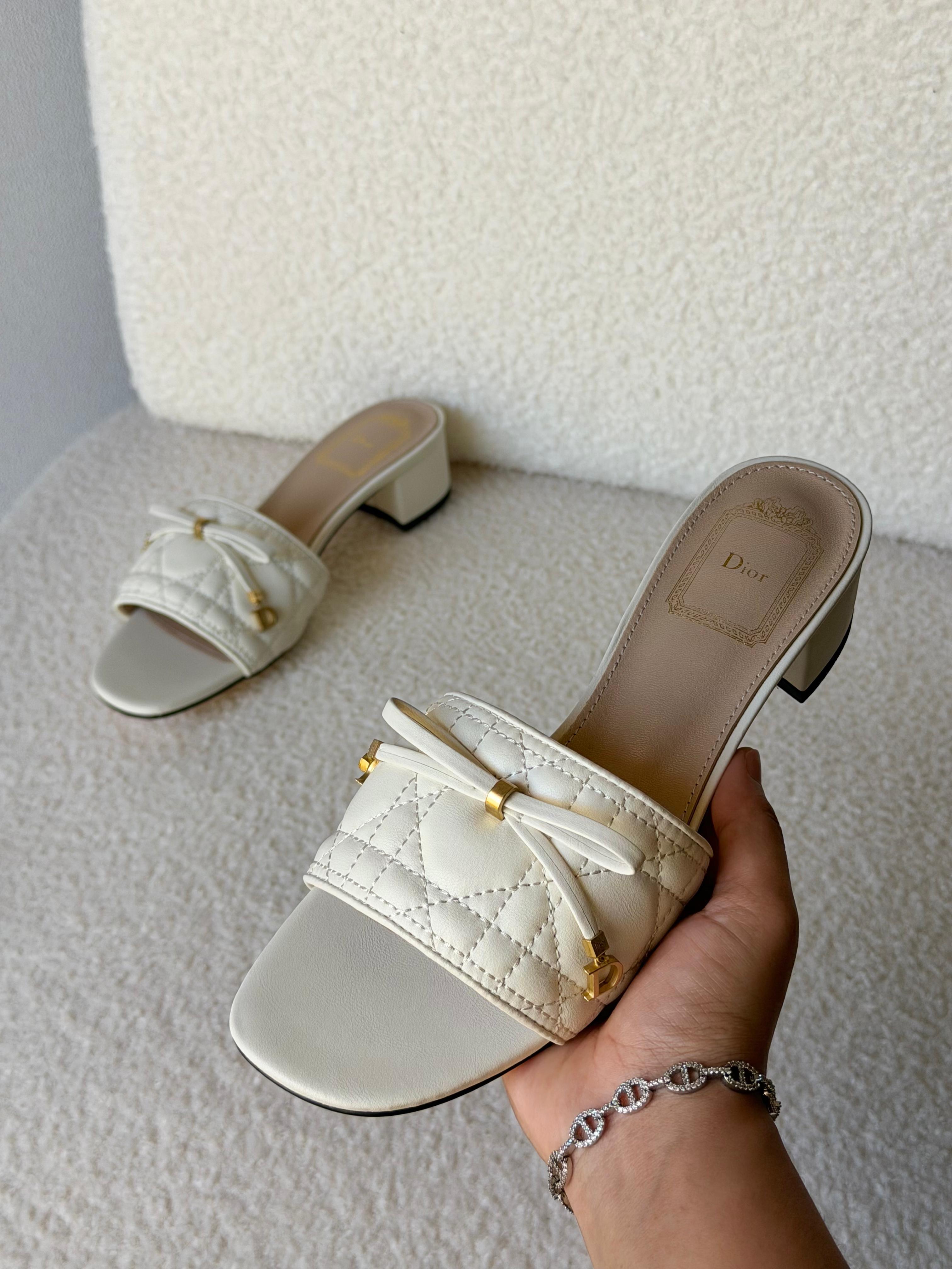 Dior Cannage sandals