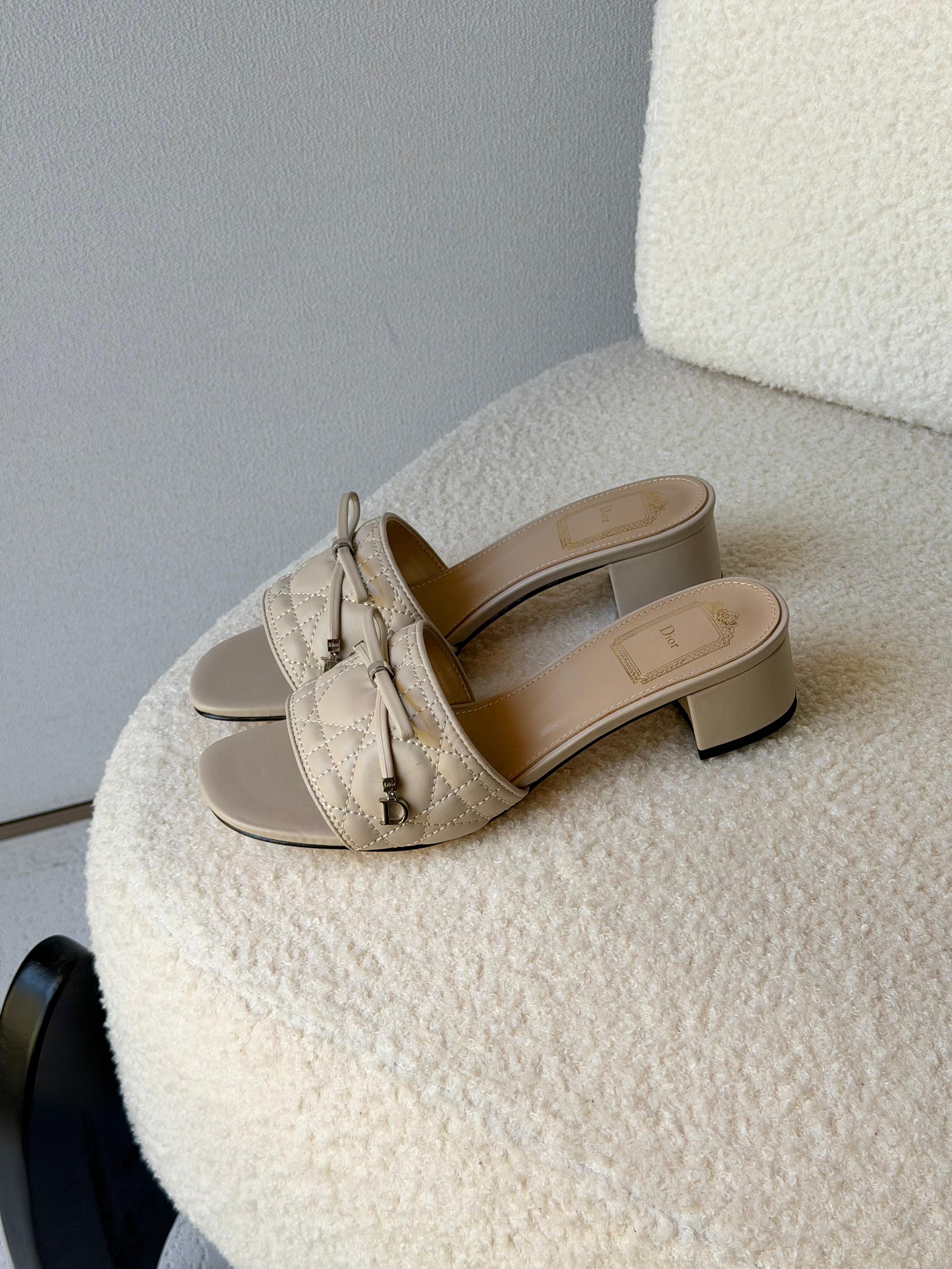 Dior Cannage sandals
