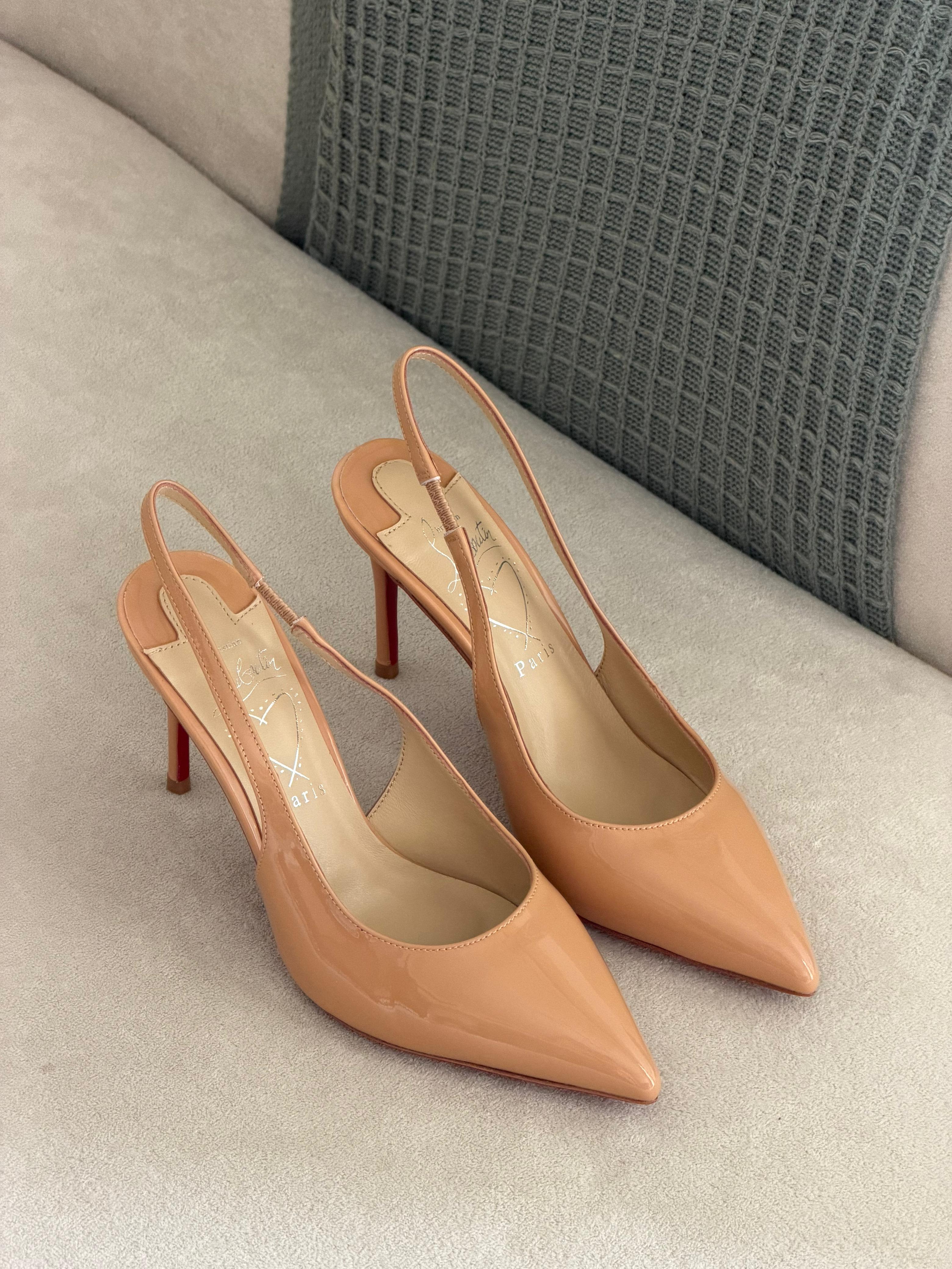 Christian Louboutin Miss Z 100 slingback pumps