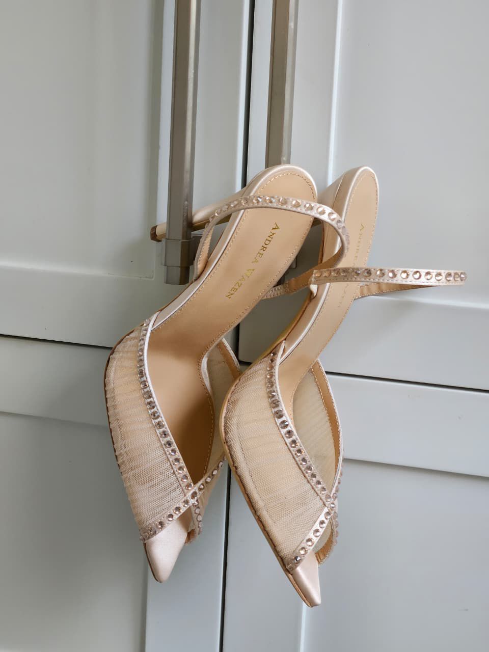 Andrea Wazen Katy 105 slingback pumps