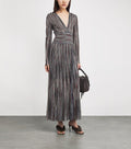 Missoni Multi Lurex Embellished Stripe Maxi Dress