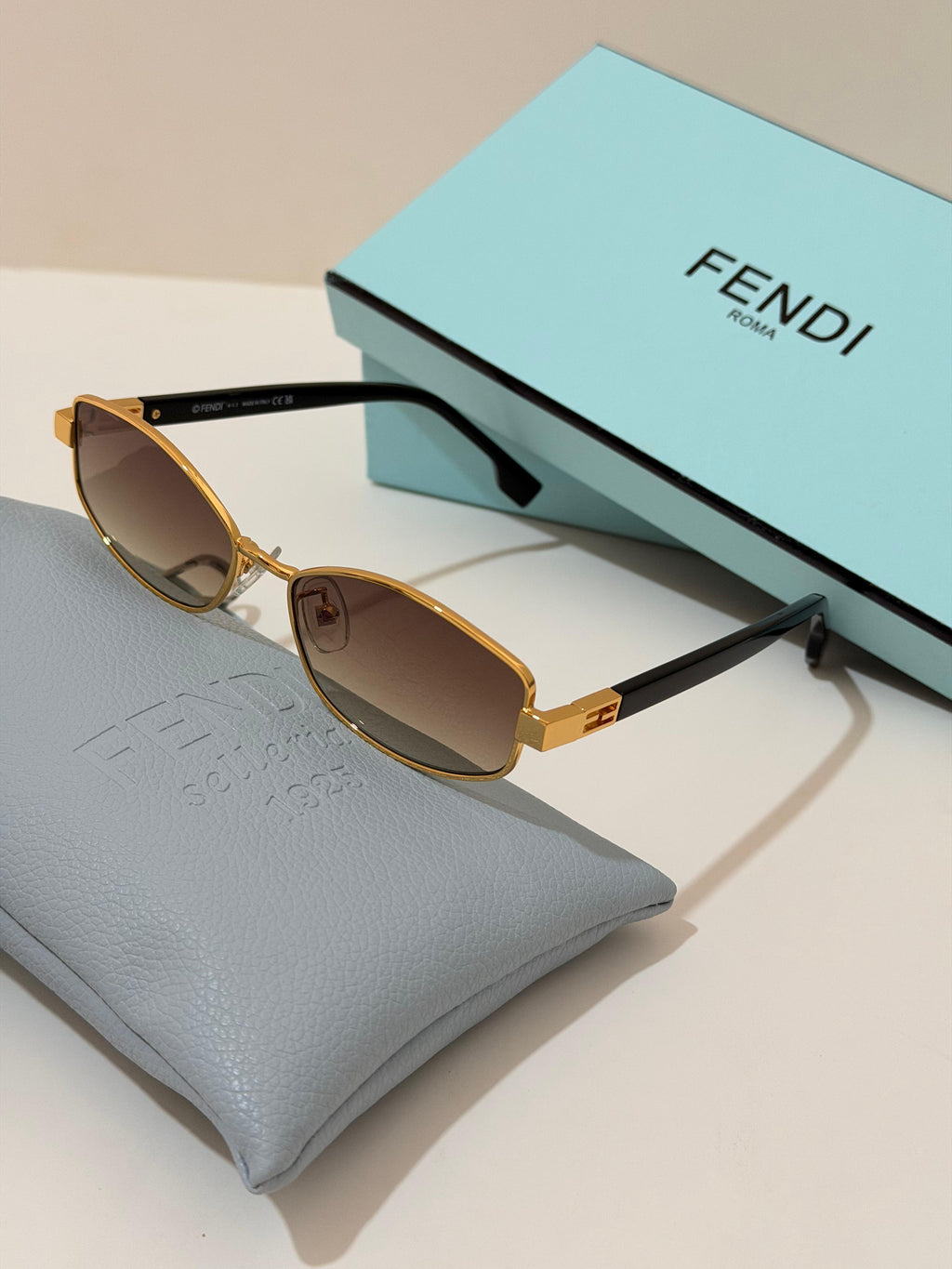 Fendi Baguette Oval Sunglasses