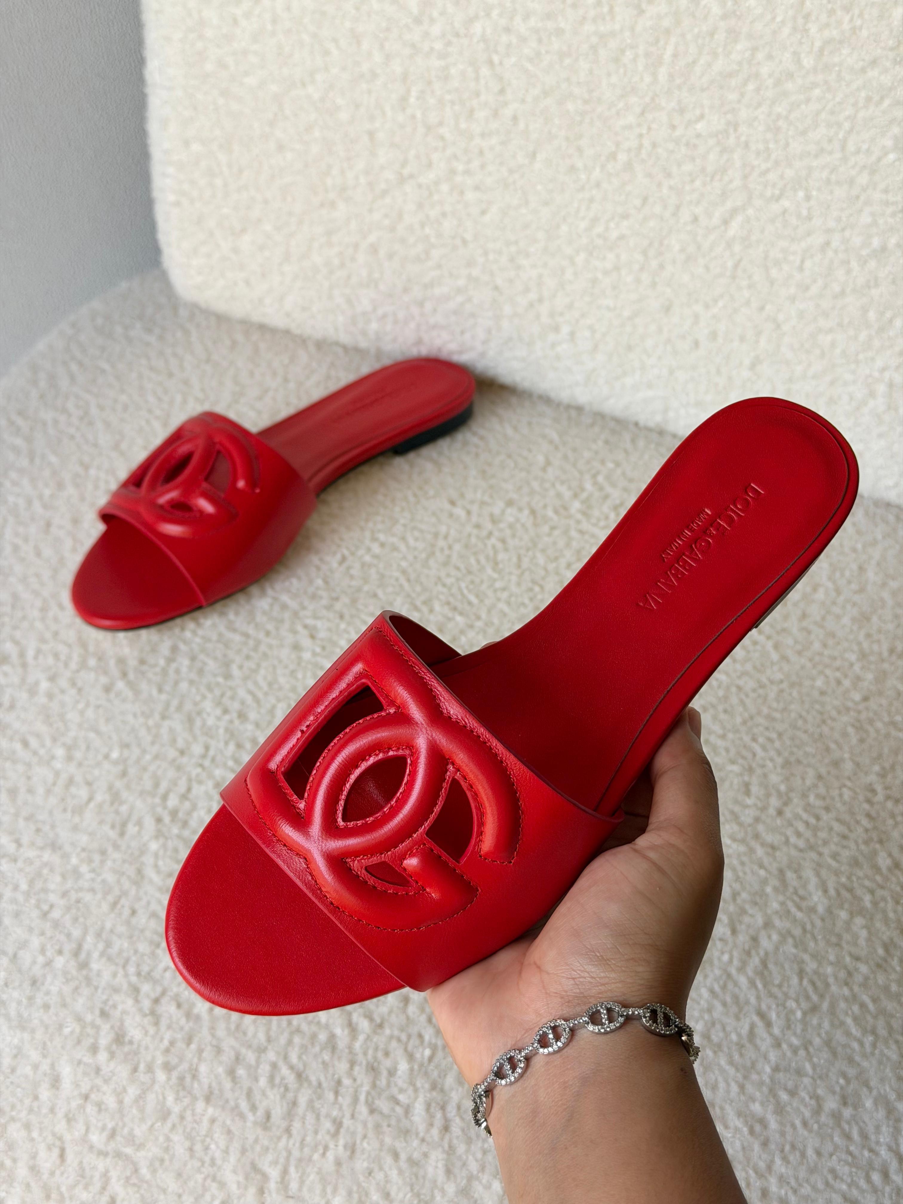 Dolce&Gabbana DG logo sandals