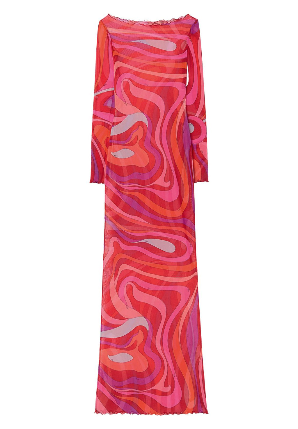 Pucci Pink Marmo-print Dress