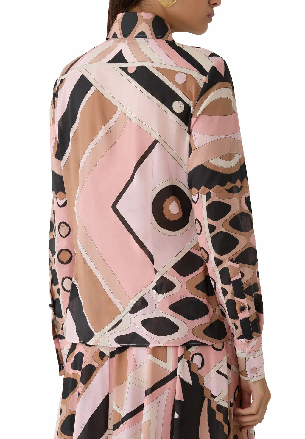 Buy Pucci Pink Vivara-print Shirt set
