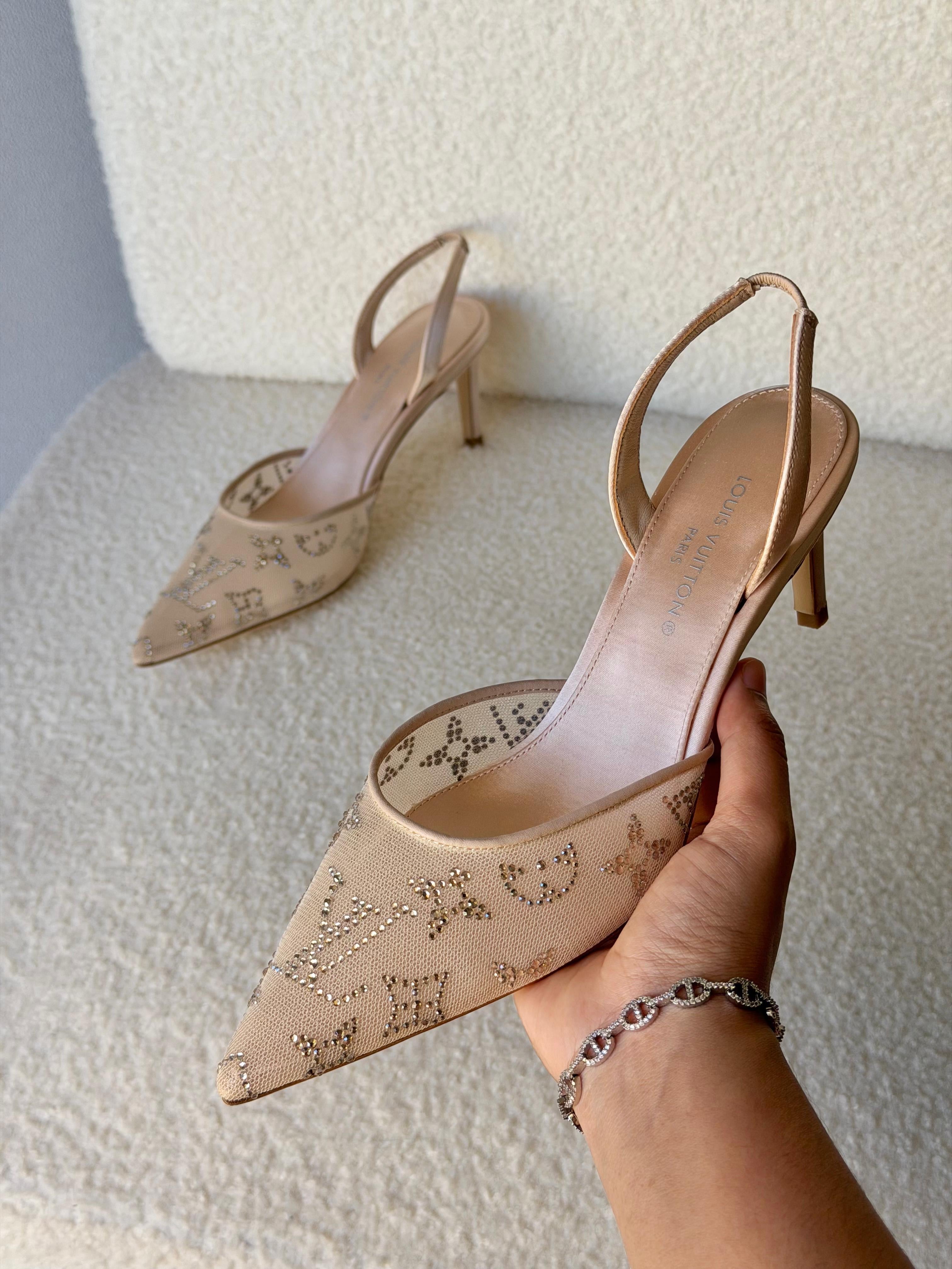 LV Gala Slingback Pump